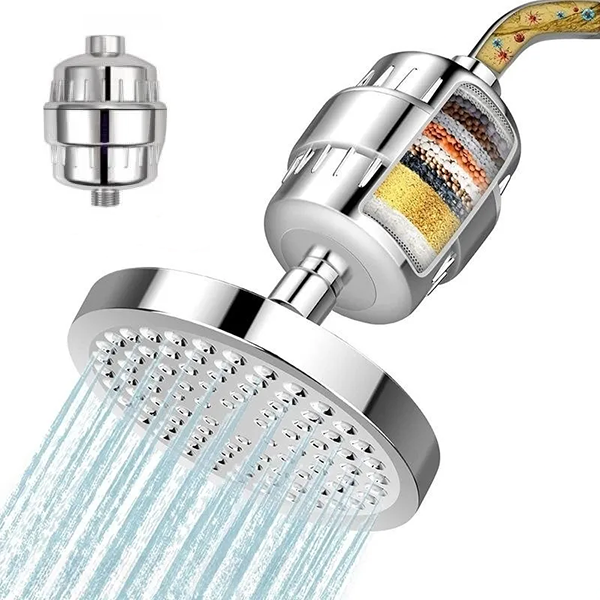 Filtre De Douche Purificateur D&rsquo;eau À 20 Étapes